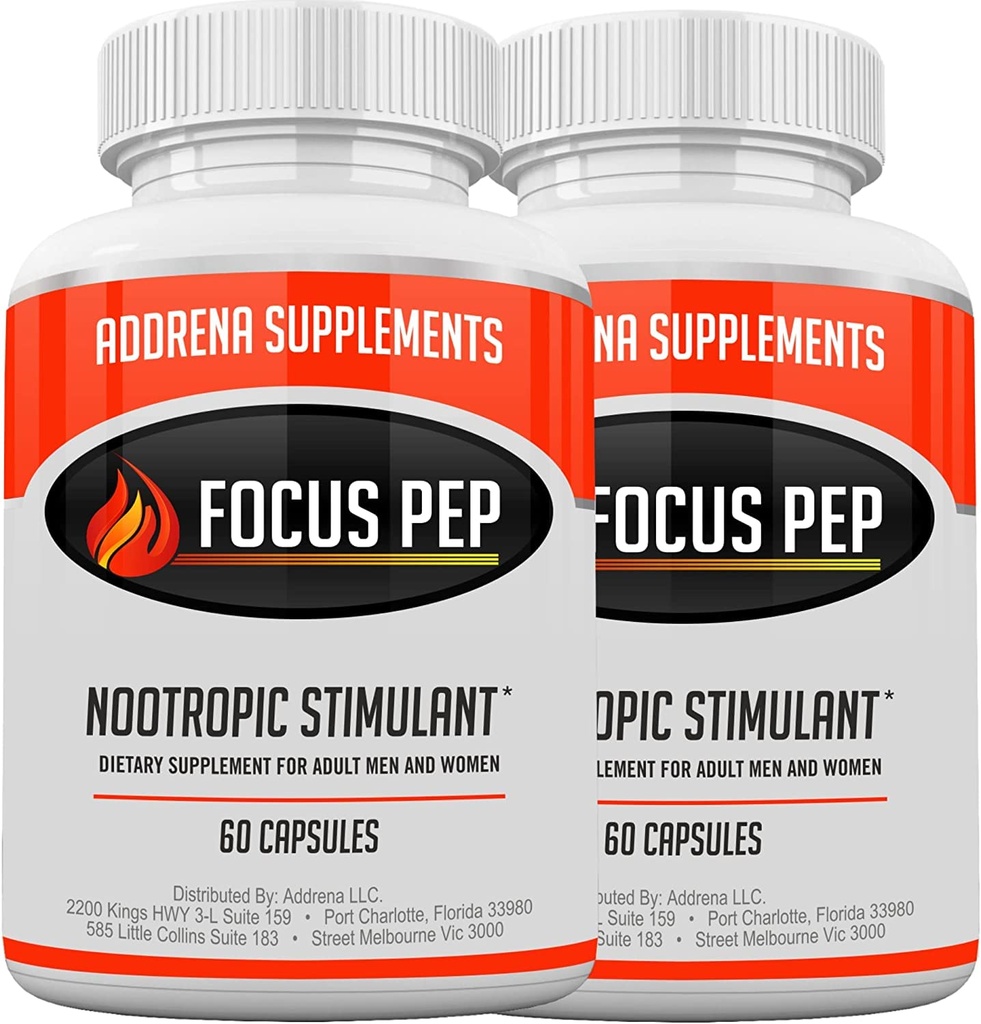 2 Pack - přes Counter stimulanty na rychlost nahoru přirozeně: Studie Alternativní a nejlepší energetické doplňky pro nootropní Brain Boosting, 120 pilulky
