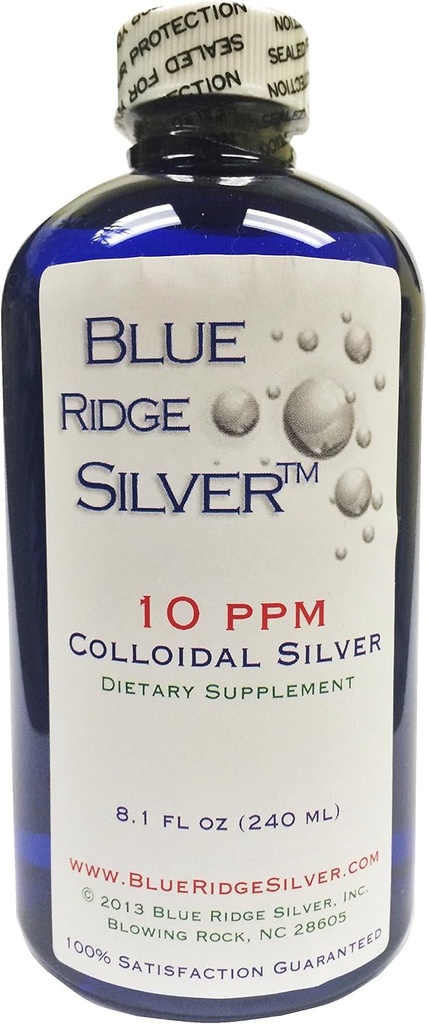 10 ppm 8 oz koloidní stříbrná přírodní imunitní podpora doplněk zdraví