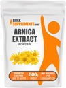 Bulksupplements.com Arnica Extract Powder - Bylinný dodatek, ze sušených květů Arnica, Servings Vars per use, 500g (1,1 lbs) (balení po 1)