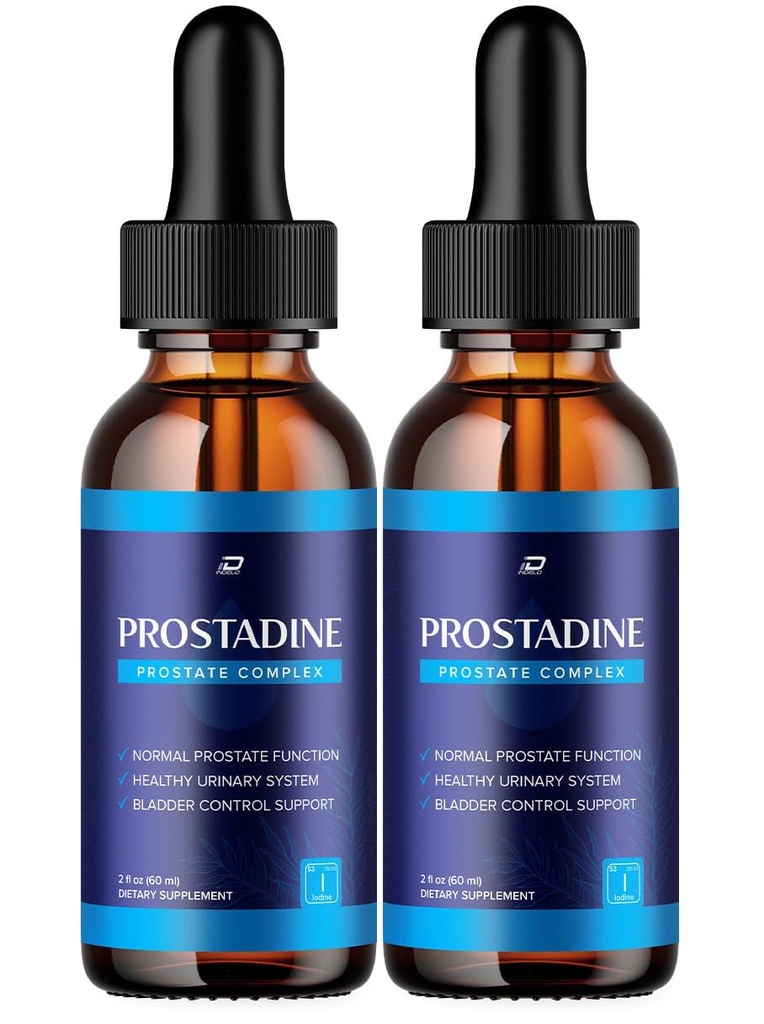 Prostadin Drops for Health - Moření močových měchýřů - Prostadin dodatek, Maximální síla prostatin Droppers, 2024 Nová zlepšená formulace, Prostadin (2 Pack- 2 měsíční zásoba)