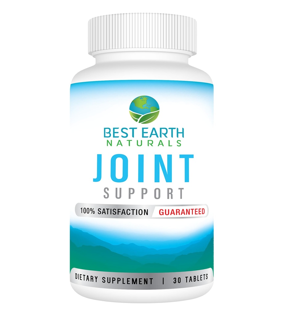Nejlepší Naturals Země Joint Support- Glucosamine, Chondroitin, MSM & Speciální vitamíny & Nutrients for Back, Hip & Joint Support - Společný dodatek pro spojky, svalovina a pružnost 30 denní dodávky