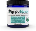 Ultimate Turkey Tail 8: 1 Extract by Doggie Herbs - 389mg Beta Glucan per 1g Scoop (39%), Obsahuje POUZE Polysacharidy - 100g