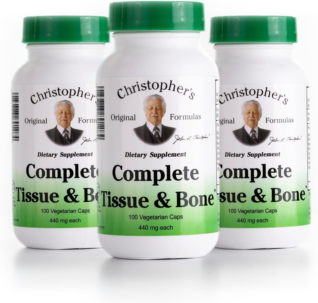 Dr. Christophers Dispersas Kompletní Tkáň a kost, 440mg, 100 tobolek (3 balení)