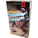 Clif Builder 's Chocolate Protein Bar, 2.4 oz., 18 Bary / Box (220-00543)