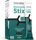 MYOXCIENCE Electrolyte STIX STIX 124; Creatine Electrolyte Powder 124; Recovery from Working & Muscle Development w / Real Salt (Neochucené) (Stix 30 ct)