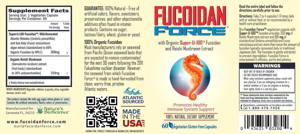 FUCOIDAN FORCE ® - 24 balení lahví
