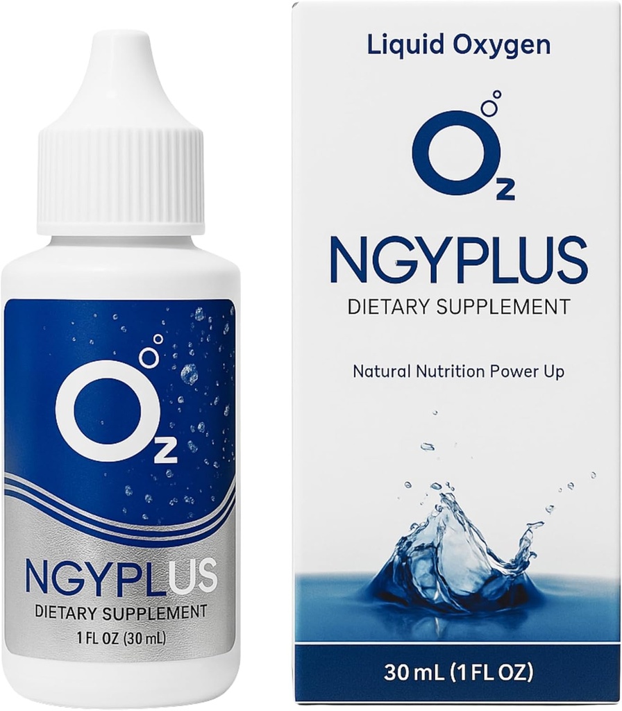 O2 Liquid Oxygen - Dietní dodatek - Vaše Ultimate Health and Wellness Formule s výkonem siliky!