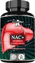 APOLLO 'S HEGEMONY NAC + 600 mg - N- Acetyl L- cystein a extrakt z artyčoku, 250 Veganových kapslí, 8 měsíční zásoba, Amino kyselina doplněk stravy na podporu funkce jater a trávicí trakt