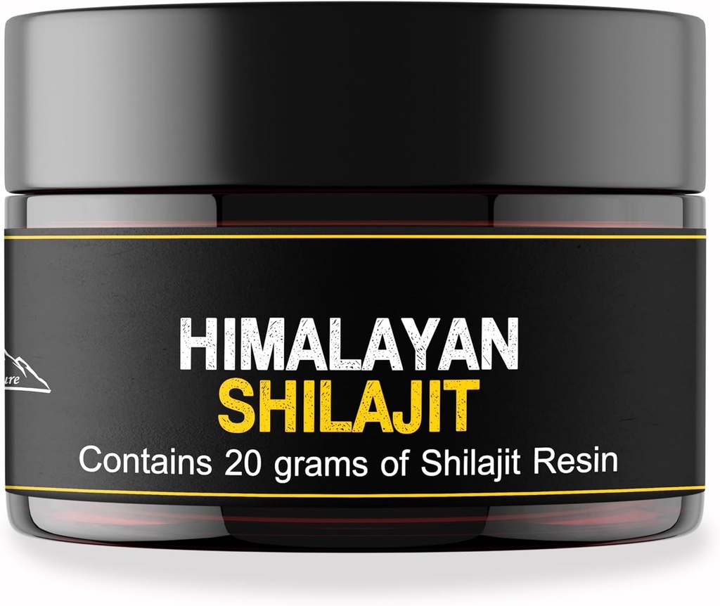 Generic SHILAJIT - Himalájský sourced Shilajit Resin pro muže a ženy 124; Přírodní a nejvíce potentní 124; Třetí strana laboratoř testována 124; 60 dní Sun sušený 124; S Měřící Spoon 124; 20 Grams.