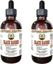 Hawaii Pharm Black Radish Alcohol- Free Liquid Extract, Black Radish (Raphanus Sativus Niger) Sušený Root Glycerite přírodní bylinný dodatek 2x2 oz