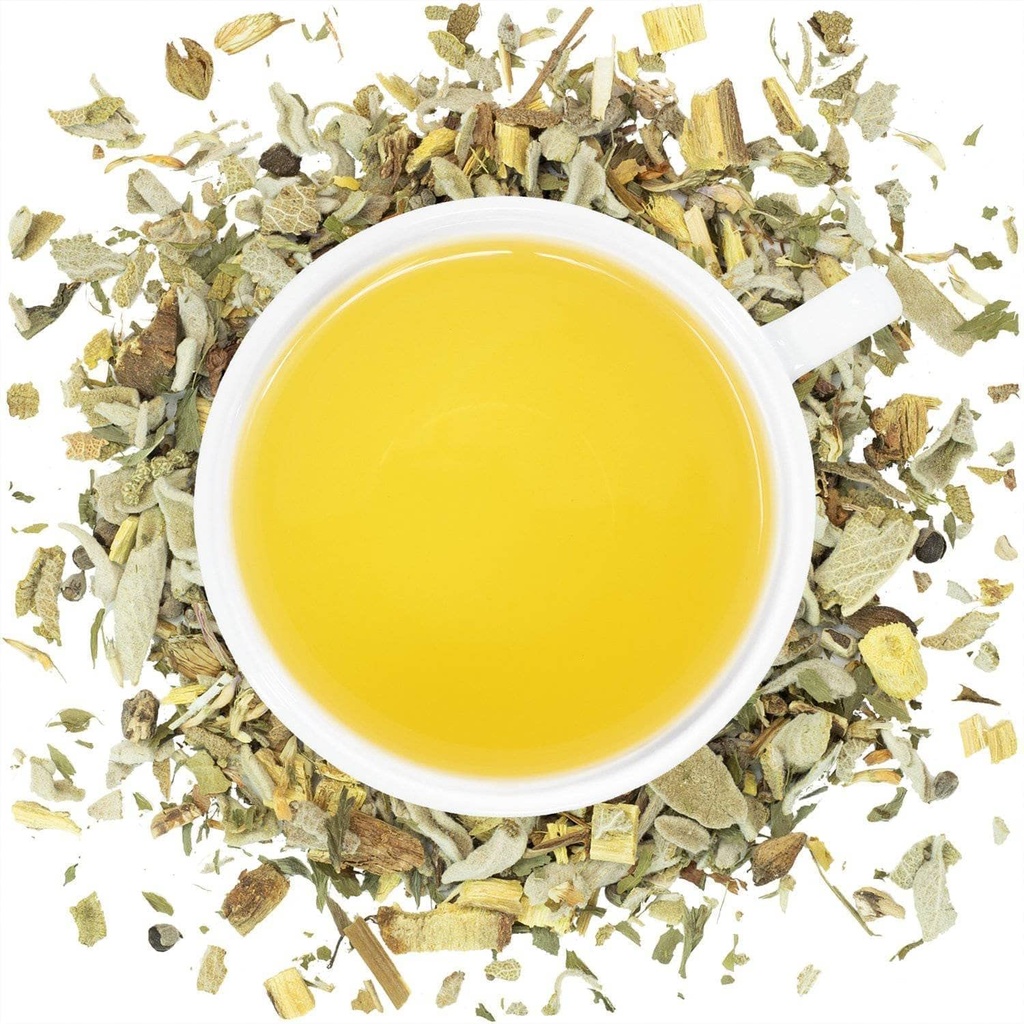 Organic Menopauze Relief Loose Leaf Tea - 2oz Bag (přibližně 30 Servings) 124; Full Leaf Tea Co.