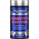 ALLMAX Digestivní ENZYMES - 90 Kapsle - Podporuje vylepšenou výživu a optimální absorpci proteinů - s 11 vysoce aktivních enzymů - 90 Služeb