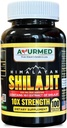 Čisté organické himalájské shilajit kapsle (Shilajeet) pro muže a ženy - 5000 mg Ekvivalentní - Natural Energy & Stamina Booster - 100 Veg Kapsle 124; Made in USA - Fulvic Mineral Supplement