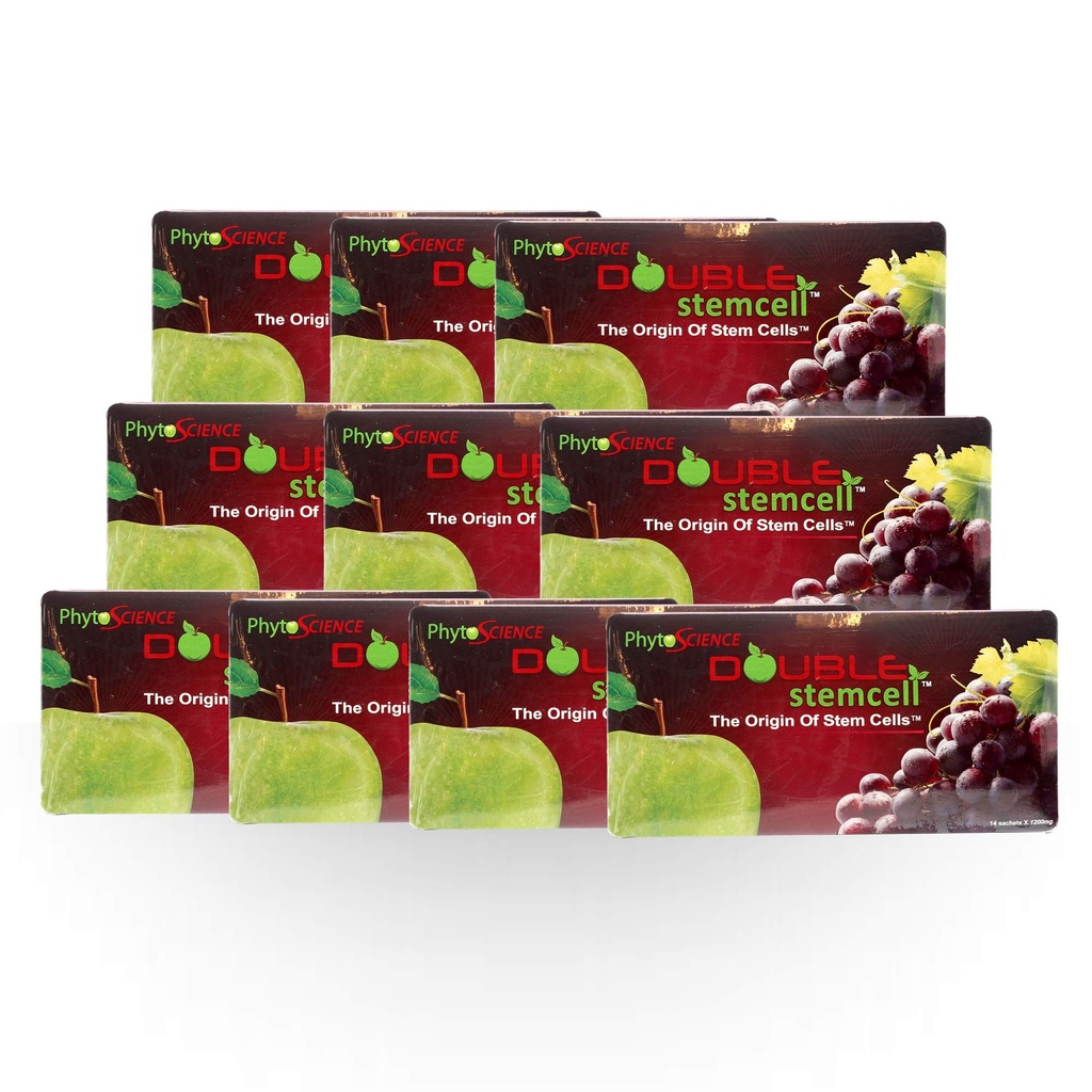 (švýcarský vzorec kvality) 10x Phytoscience PhytoCellTec Apple Grape Double StemCell kmenové buňky anti aging by PhytoScience