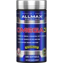 ALLMAX Nutrition Omega 3 Ultra- Pure Cold- Water Fish Oil koncentrát, 180 Počet