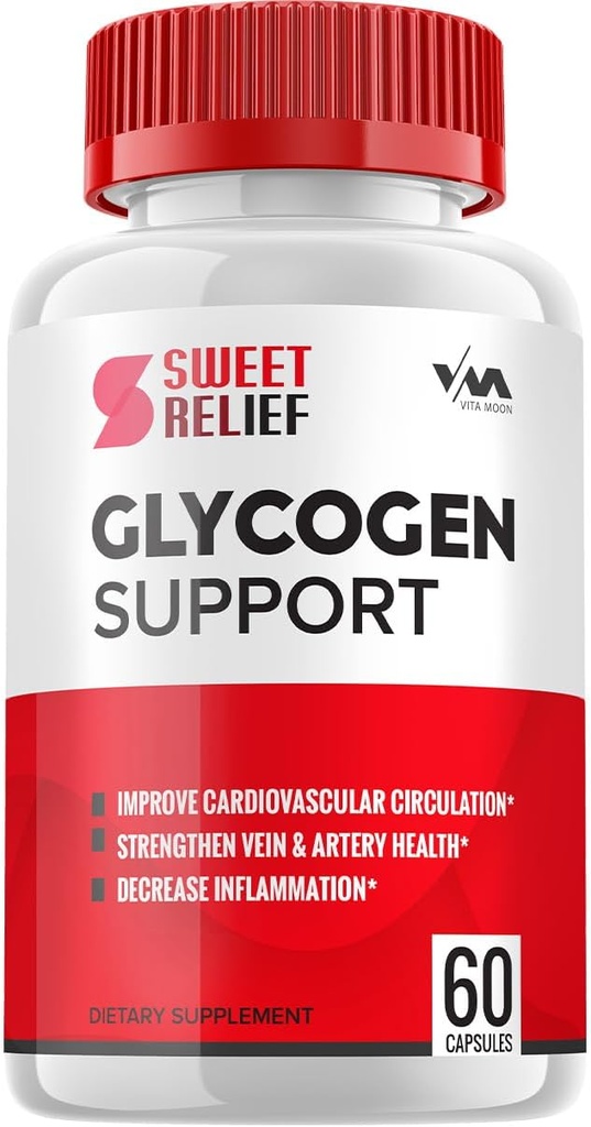(1 Pack) SweetRelief Glycogen - Sweet Relief Capsule Cleaner, SweetRelief pilulky, Advanced Formule pro celkové Wellness, Sweet Relief Glycogen Recenze, 60 Kapsle