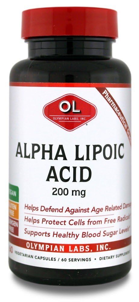 OLYMPIN LABS Alpha Kyselina lipoová 200 Mg, 0,15 liber