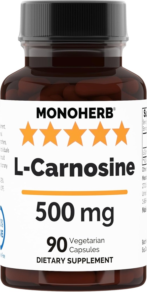 L- Carnosinus 500 mg - 90 Veg Kapsle - 90 Podání