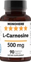 L- Carnosinus 500 mg - 90 Veg Kapsle - 90 Podání