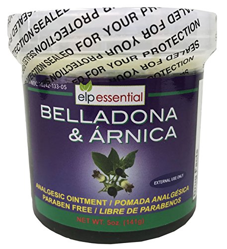 Belladona a Arnica analgetická mast 5 oz (141g) Paraben bez