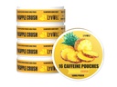LyvWel 56mg Caffeine Energy Pouches - Ananas - Clean Energy & Focus Boost s Guaranou - 5- Pack s 16 Pouches per can (80 Total Pouches)