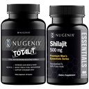 Nugenix Essentials Shilajit a Total- T Testosteron Booster pro muže