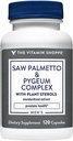 Vitamin Shoppe Saw Palmetto & Pygeum komplex (120 Kapsle)