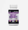 IMPACT IMMUNITY 12-IN-1 Imunitation System Support with Elderberry, Vitamin C, B6, B12, Riboflavin (B2), Zinek, D3, Quercetin, Thiamin Fisetin, L- Leucin & Probiotic- Made in USA- (90 Počet)