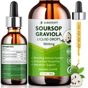 Soursop Bitters Extract Liquid Oil: Graviola Soursop Extract- Organic for Cell Support and Regeneration- Soursop Tinkture Evable 2 fl oz, 60ml