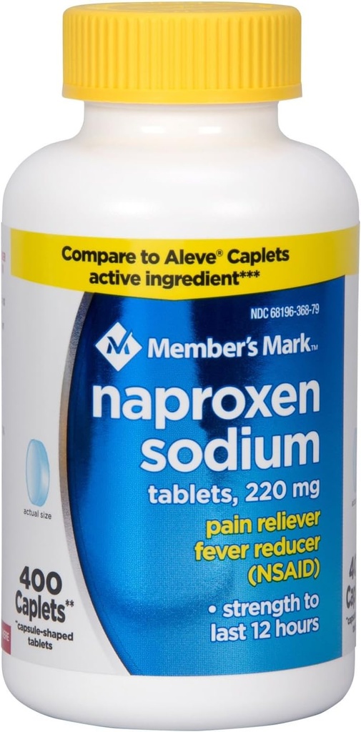 Člen Mark 220 mg Naproxen Sodná sůl (400 ct.)