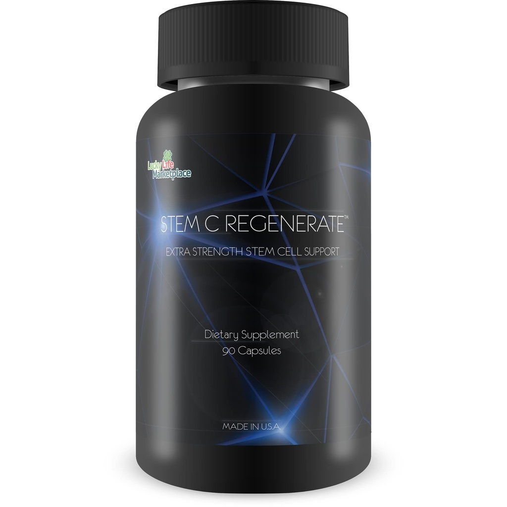 Stem C Regenerate - Natural Stem Cell Support - Nápověda Support Zesílená přírodní kmenové buňky, Podpora snížená motivace, a oxidace - Nejlepší kmenové buněčné doplňky Self Provided