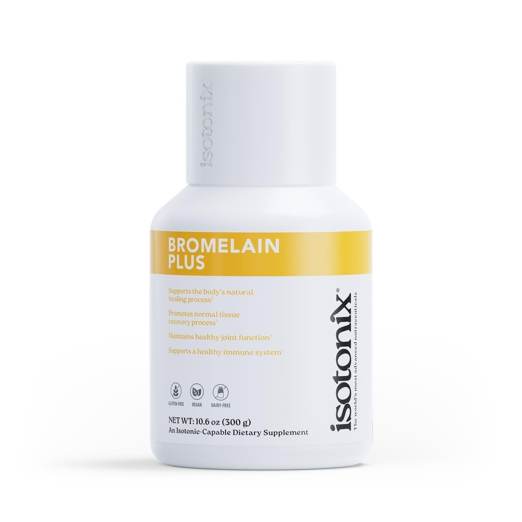 Isotonix Bromelain Plus - proteázové enzymy, bílá Willow kůra & bromelain Podpora společné zdraví. Non- GMO, Gluten Free. by Market America (30 Servings)