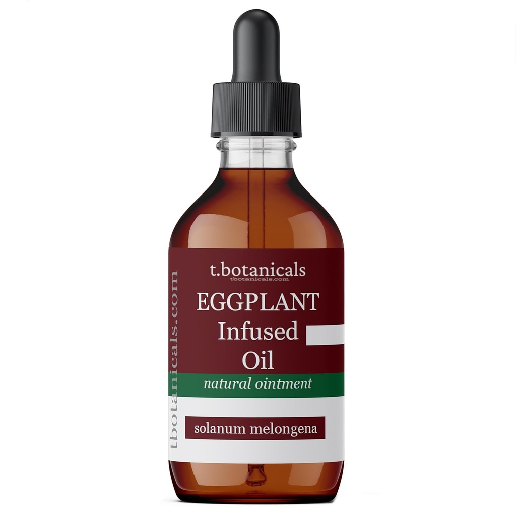 Eggplant Oil Eggplant Infuzní olej pro kožní poruchy Broad Spectrum Eggplant Extract