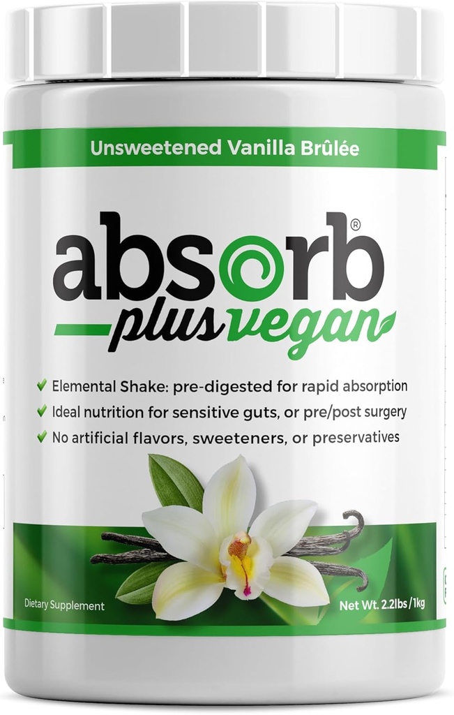 Vegan Elemental Shake - práškové míchání, přírodní složky, non-GMO, gluten- Free, Organic Sprauled Rice Protein - hladký, snadno mísitelný vzorec (2.2 lbs, Neslazené Vanilla Brulée)