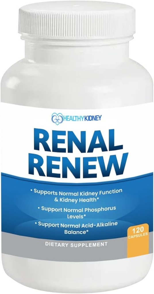 Renální obnova: Advanced Ledviny Cleanse Detox & Oprava Ledviny Supplement. Breakthrough Smart Ledviny dodatek Omlazuje ledvin zdraví 120 Caps