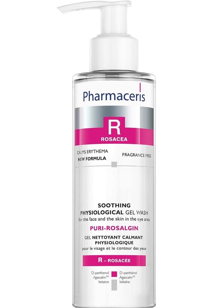 Pharmaceris R - PURI- ROSALGIN gelové umytí obličeje pro kůži Rosacea (200 ml) Dr. Irena Eris - Pharmaceris R