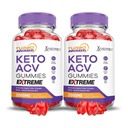 Odůvodněné laboratoře (2 Pack Turbo Ripped Keto ACV Gummies Extreme 2000MG Turbo Ripped Keto Gummies Apple Cider Ocet připravený s Pomegranate Beet Juice Powder B12 Vegan Non GMO 120 Gummys