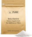 Čisté původní ingredience Beta Alanine Powder Non- GMO, Non- Essential Amino Acid (1 Pound Bag)