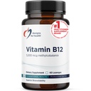 Designy pro zdraví vitamin B12 Lozeng - B12 Vitamíny 5000 mcg Methylkobalamin - Vitamin B12 Doplňky - Vegan + Non GMO, Natural Berry Flavor (60 Quick Disolt Lozenges)