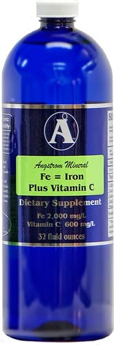 Angstrom Minerály Železo Plus Vitamin C