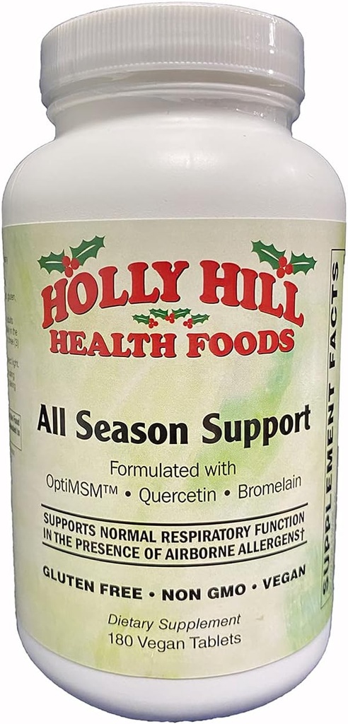 Holly Hill Health Foods All Season Support (dříve Aller- 7), 180 Vegan Tablety