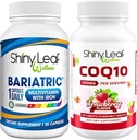 Bariatrický multivitamin se železnou jednou tobolkou na den a CoQ10 100mg dodatek pro mozkové zdraví a řízení energie pro ženy a muže - 1 měsíc Dodávka