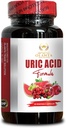 URIC Acid - Uric Acid Vitamin, Organic Kidney Support Supplement w/Tart Cherry, Support Uric Acid Control, Uric Acid Supplement - 1 Bottle 60 Capsules