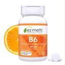 EZ Rozpustný vitamin B6 50 mg, bezcukerný, 1- měsíční zásoba - 1 balení