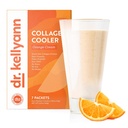 Dr. Kellyann Orange Cream Keto Shake Packets (7 Služeb) - 15g Protein, Grass- Fed kolagen, Keto & Paleo- Friendly, 1 Pack