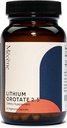 Lithium Orotate 2, 5 mg Elemental Lithium, 60 Vegetariánských kapslí, Dietní dodatek, Non- GMO