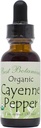 Nejlepší botaniky organické Cayenne Pepper Extract 1 oz. 160,000 MHU