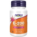 Nyní Potraviny doplňky, Vitamin E- 200 IU, D- Alpha Tocoferyl, Antioxidant Protection *, 100 Softgels