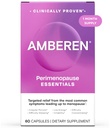 Amberen Perimenopauza, Peri- Menopauza Multi- Symptom Relief, Vitamin B, Vitamin E & Antioxidanty dodatek, Klinicky zobrazeno na pomoc podporu hormonální rovnováhy, Hot Flashes & Night Sweats, 60 Počet