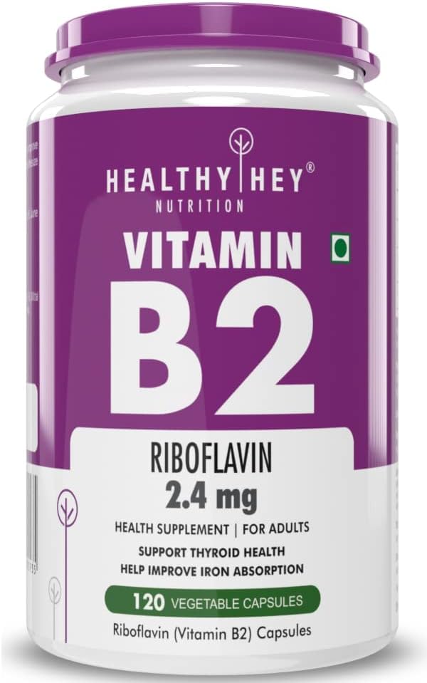 Sheltr Vitamin B2 - Riboflavin - 120 Veg Kapsle